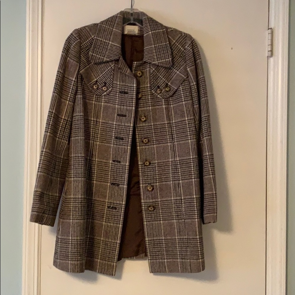 Cordelia Plaid Coat
